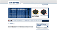 Desktop Screenshot of howellslegal.co.uk