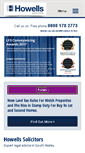 Mobile Screenshot of howellslegal.co.uk